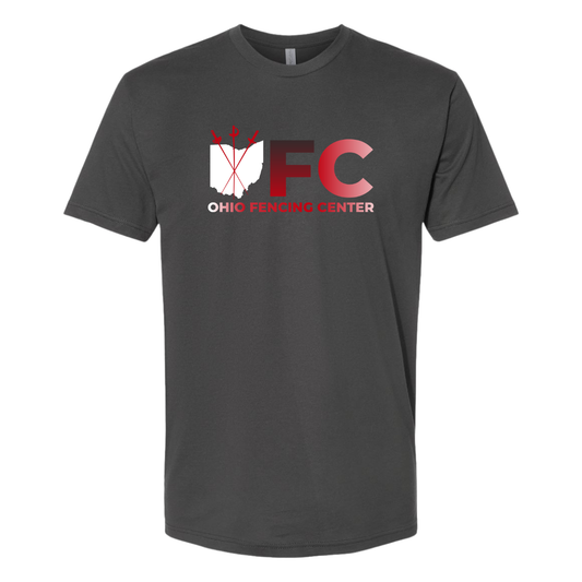 Adult Ohio Fencing Center Next Level Cotton T-Shirt