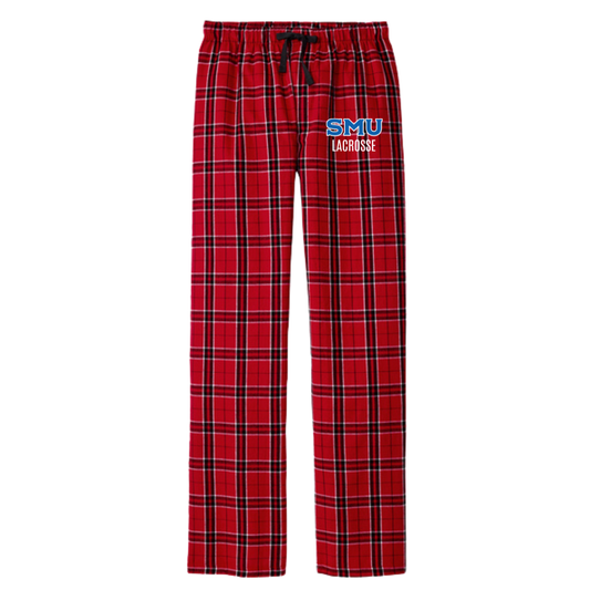 Adult SMU Lacrosse District Flannel Plaid Pant
