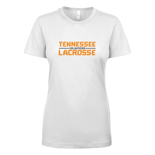 Women's Tennessee Lacrosse Next Level Ideal Crew T-Shirt