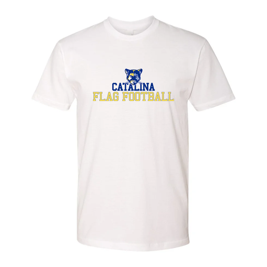 Adult Catalina Flag Football Next Level Cotton T-Shirt