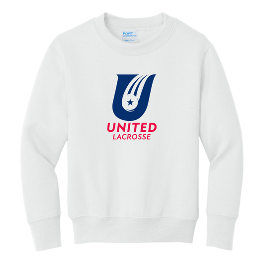 Youth United Lacrosse Port & Company Crewneck Sweatshirt