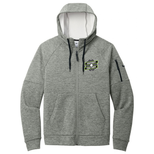Adult Faceoff Factory Nike Therma-FIT Pocket Full-Zip Hoodie