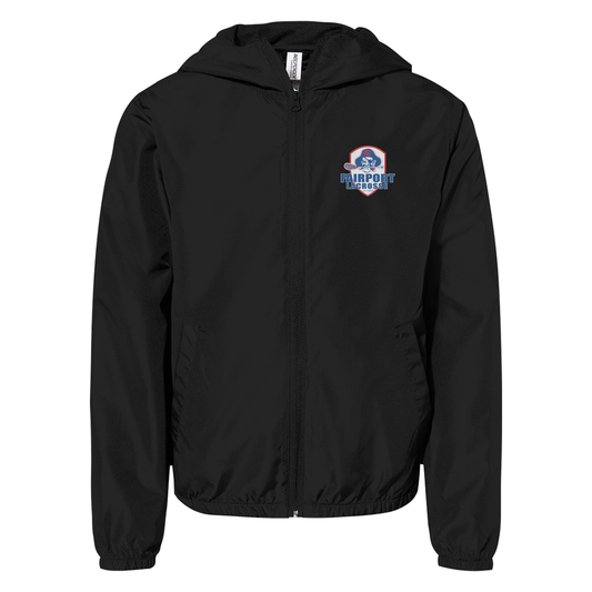 Youth Fairport Lacrosse Lightweight Windbreaker Full-Zip Jacket