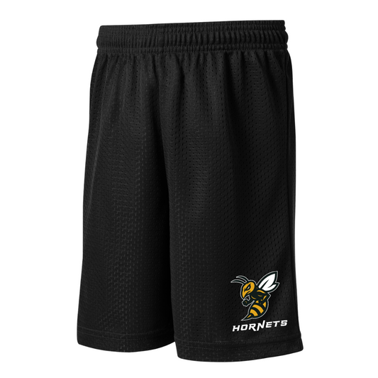 Youth Hornets Sport-Tek Classic Mesh Short