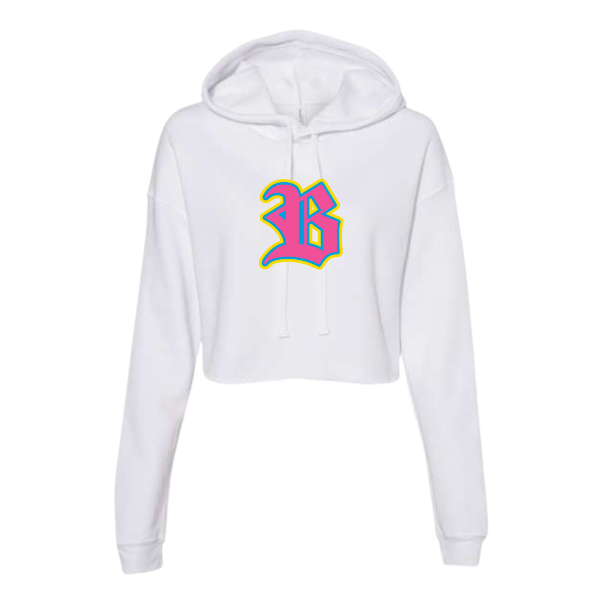 Women's Blacksox Bella + Canvas Cropped Hoodie