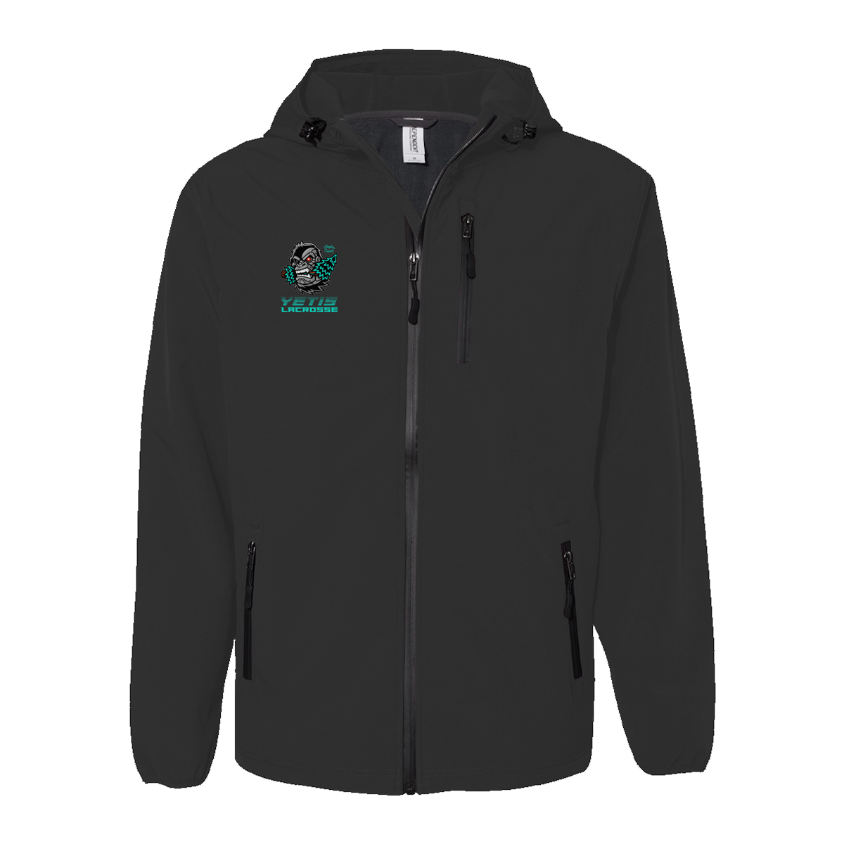 Adult Slaughter County Yetis Lacrosse Poly-Tech Soft Shell Jacket