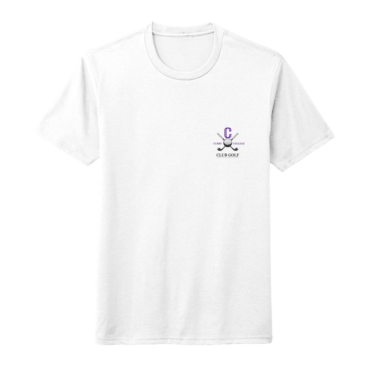 Adult Curry College Golf District Perfect Tri Tee