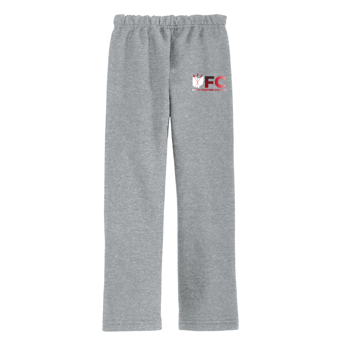 Adult Ohio Fencing Center Open-Bottom Relaxed Sweatpants