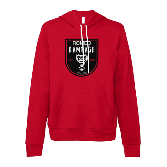 Women's Romeo Rampage Swag Bella + Canvas Sponge Fleece Pullover Hoodie