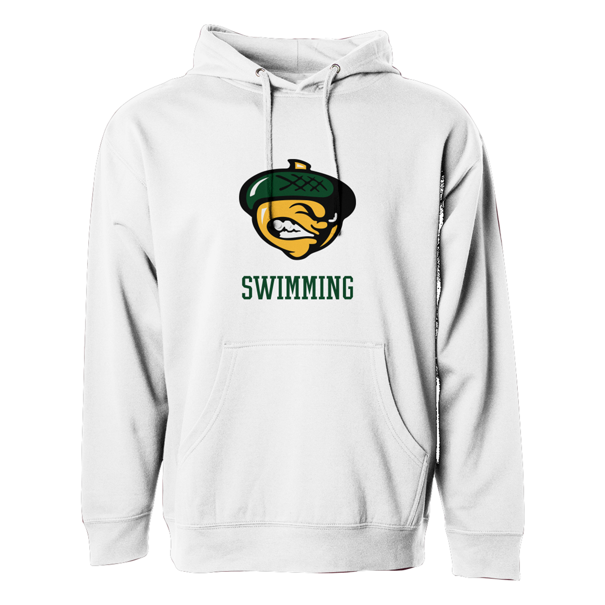 Adult Live Oak Swimming Midweight Pullover Hoodie