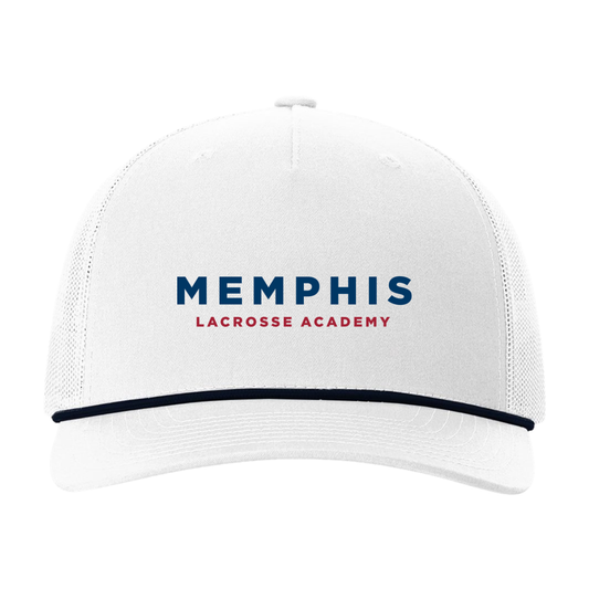 Memphis Lacrosse Richardson Rope Trucker Hat