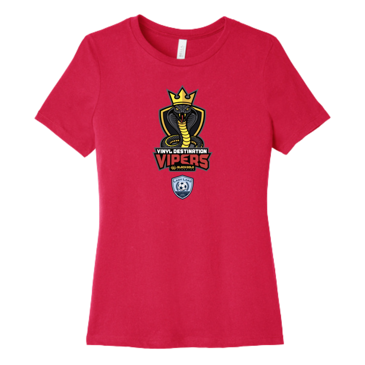 Women’s Vipers Bella + Canvas Relaxed Jersey T-Shirt