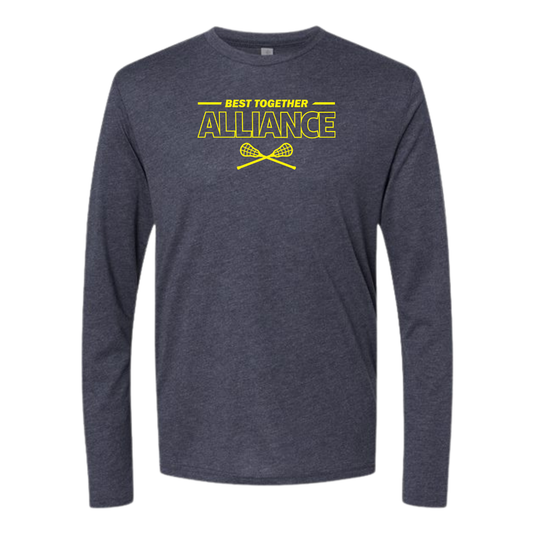 Adult Alliance National Next Level Triblend Long Sleeve