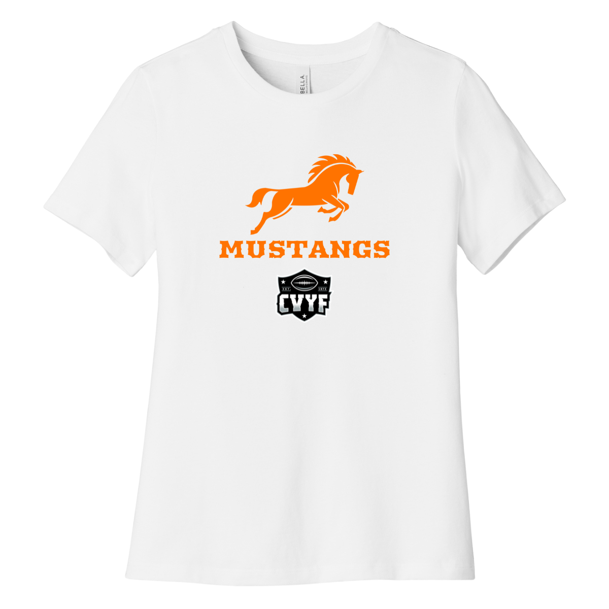 Women's Mustangs Bella + Canvas Relaxed Jersey T-Shirt