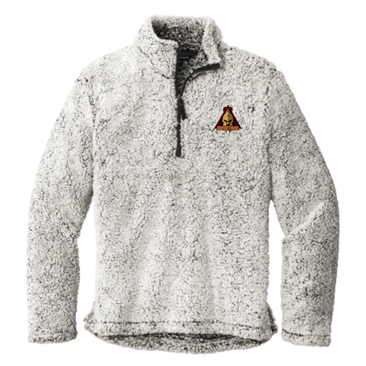 Adult Spartans Port Authority Sherpa 1/4 Zip Fleece