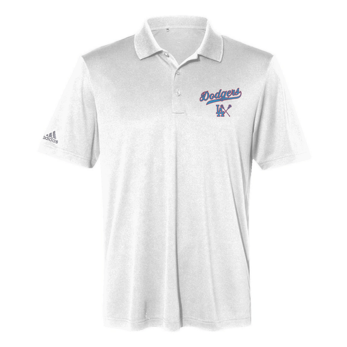 Adult Dodgers Adidas Performance Polo