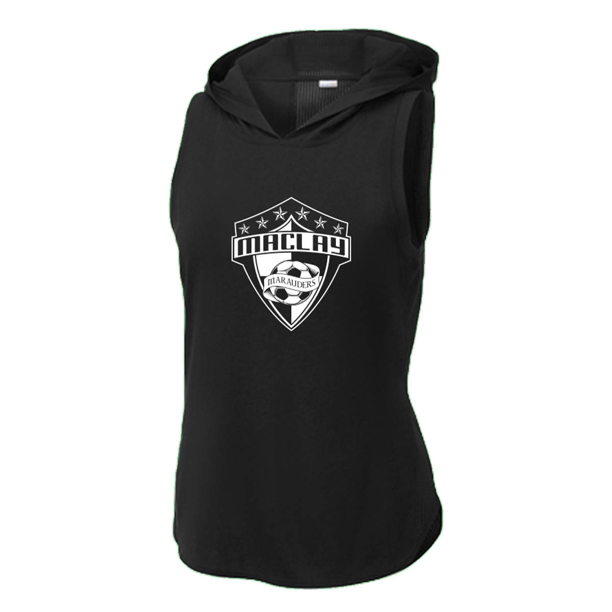 Women's Maclay Soccer Sport-Tek Solid Hoodie Tank
