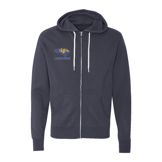 Adult Tacoma Tigers Lacrosse ITC Lightweight Full Zip Hoodie