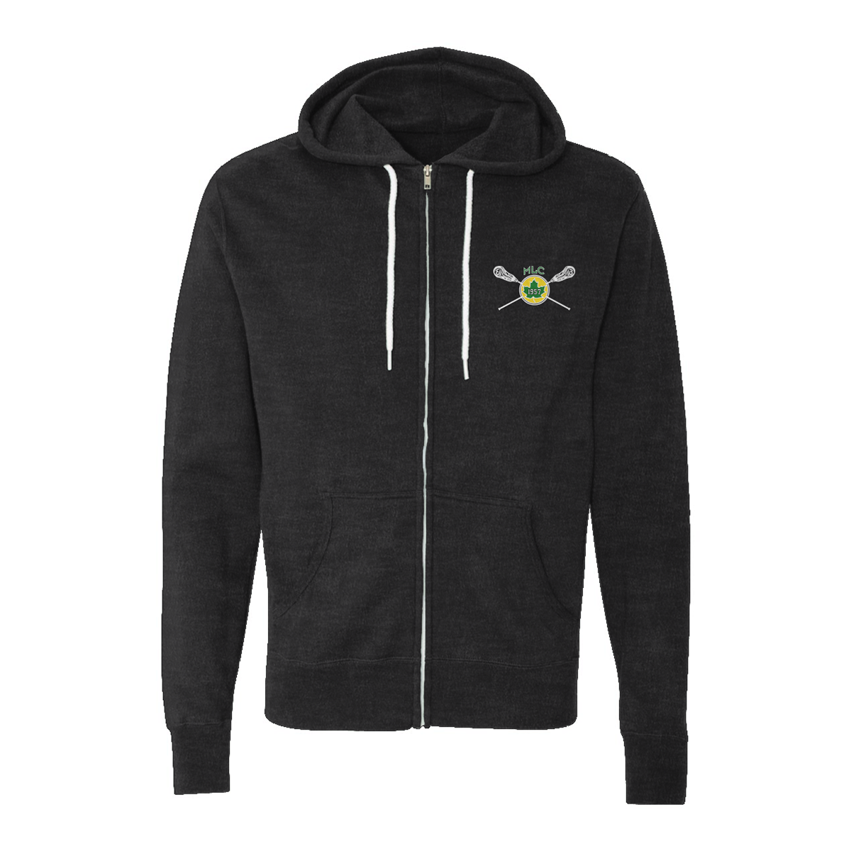 Adult Maplewood Lacrosse ITC Lightweight Full Zip Hoodie
