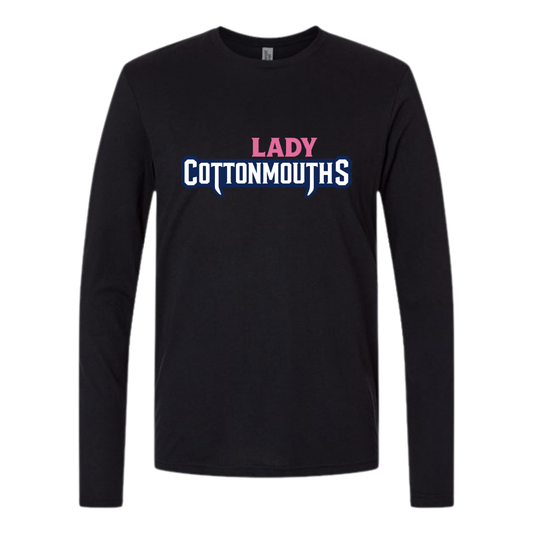 Adult Lady Cottonmouths 12U Next Level Triblend Long Sleeve
