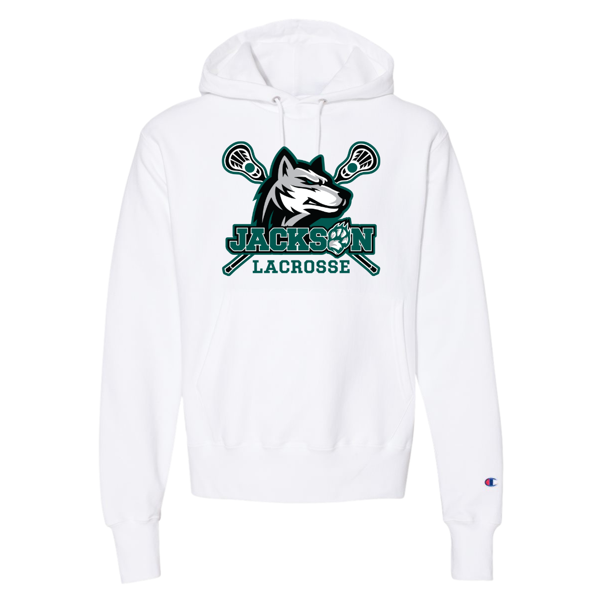 Adult Jackson HS Champion Reverse Weave Hoodie