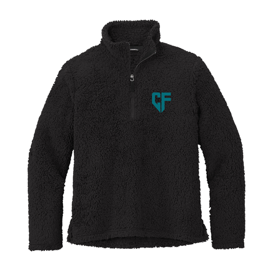Women's Carolina Flyers Port Authority Sherpa 1/4 Zip Fleece