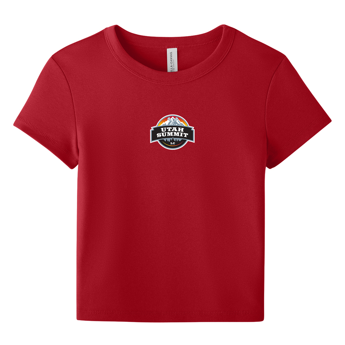 Women's Utah Summit LC Bella + Canvas Micro Rib Baby Tee