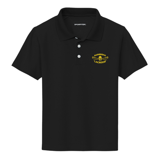 Youth Bainbridge Lacrosse Sport-Tek UV Micropique Polo