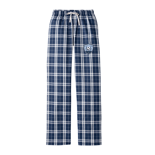 Women's Lady Lake Soccer Association District Flannel Plaid Pant