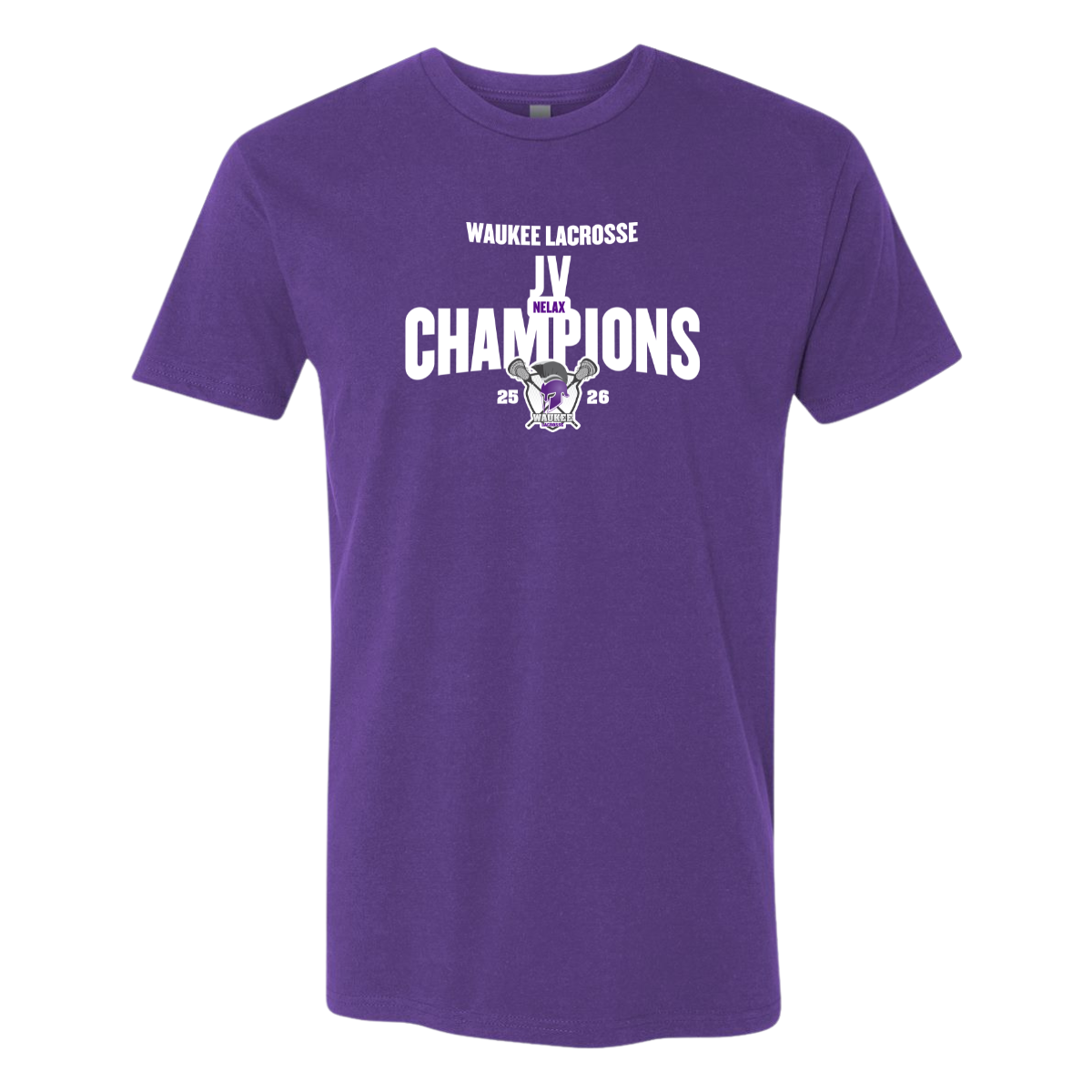 Adult Waukee Lacrosse Cotton T-Shirt