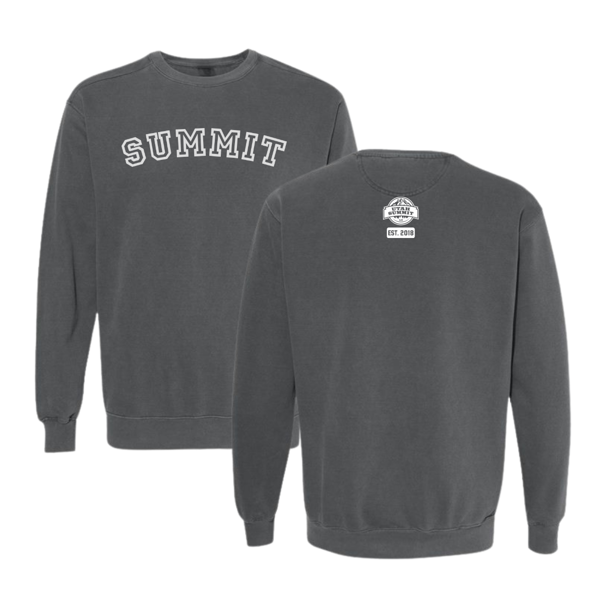 Adult Utah Summit LC Comfort Colors Garment-Dyed Sweatshirt