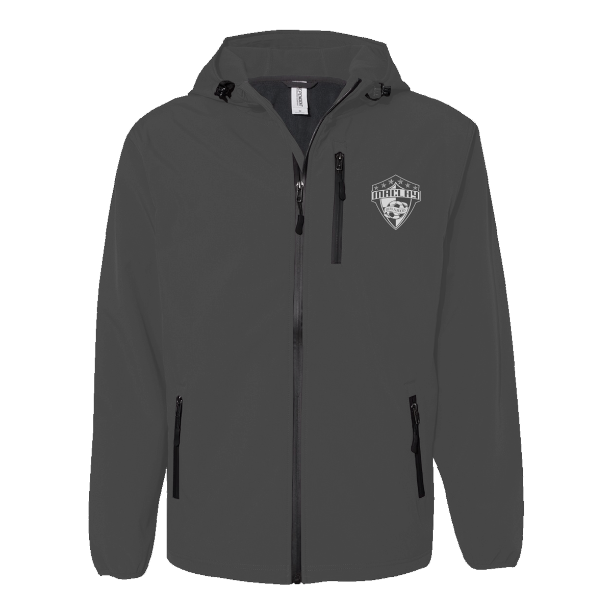 Adult Maclay Soccer Poly-Tech Soft Shell Jacket