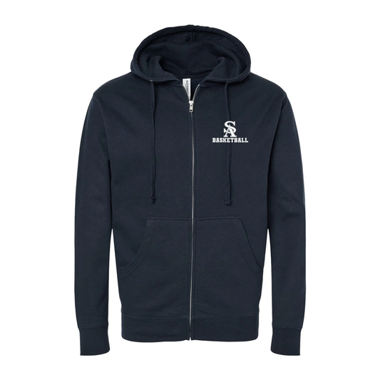 Adult St. Andrew's Basketball ITC Midweight Full-Zip Hoodie