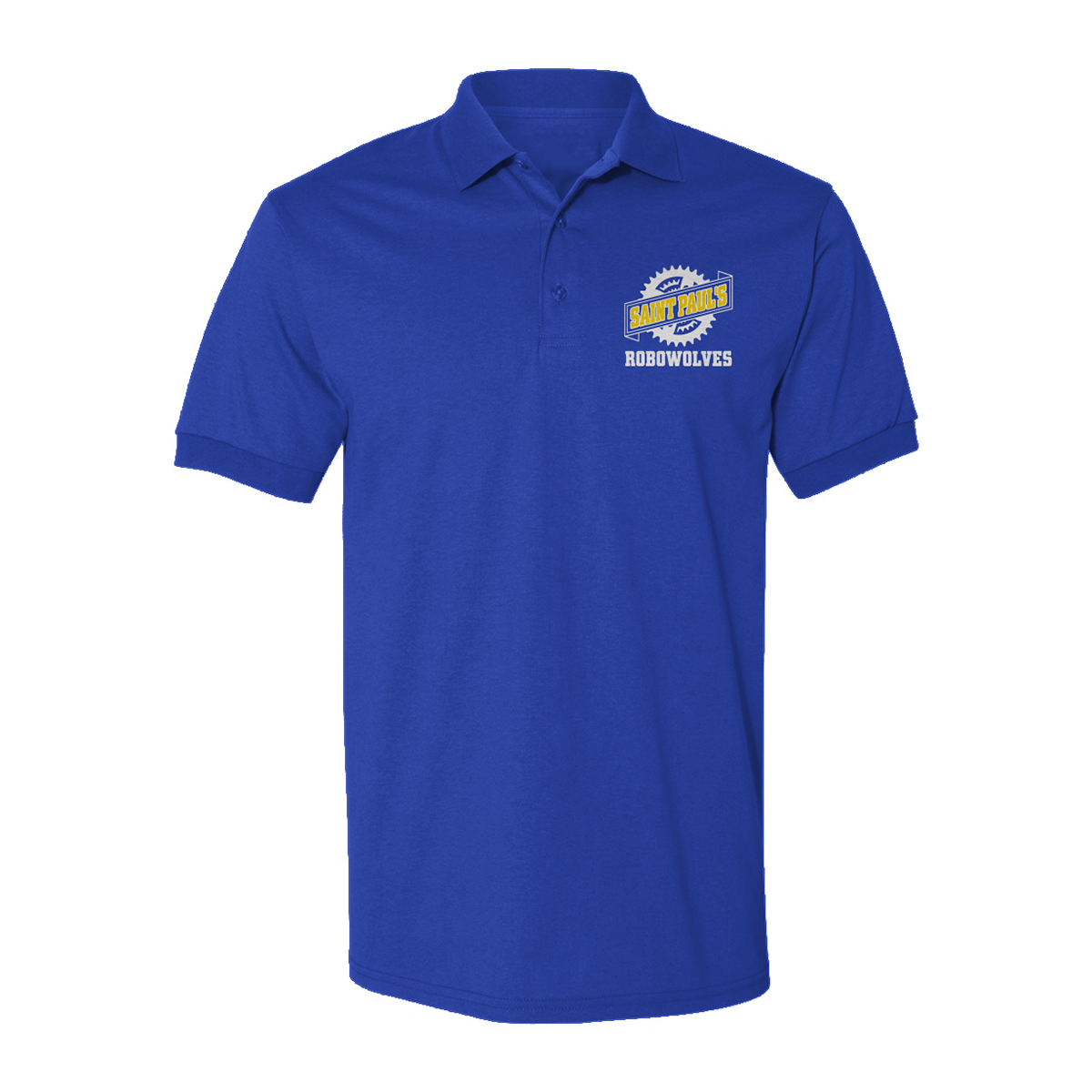 Adult St. Paul's Robotics Gildan Dryblend Polo