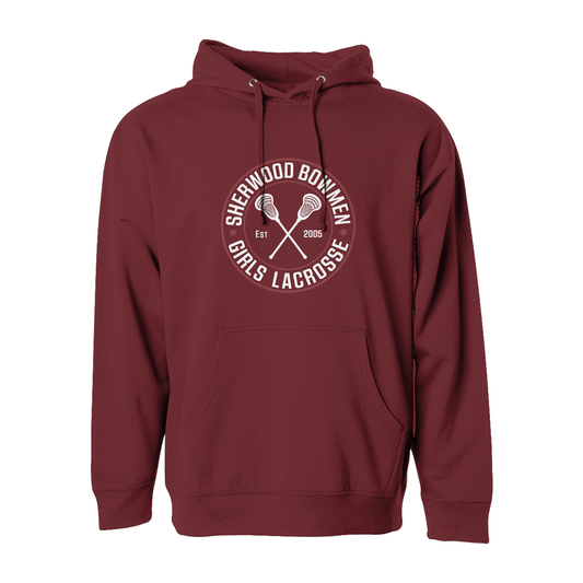 Adult Sherwood HS Lacrosse ITC Midweight Hoodie