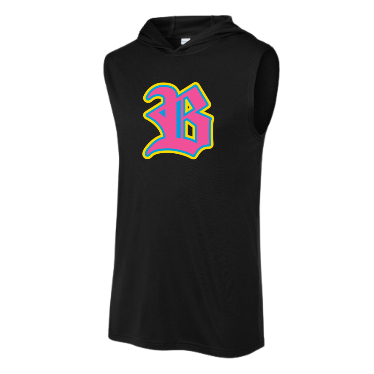 Adult Blacksox Sport-Tek Sleeveless Hoodie