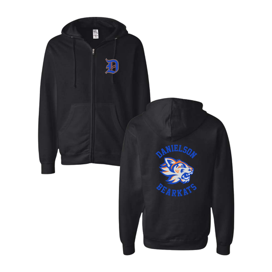 Adult Danielson-Middle-School ITC Fleece Zip Up Hoodie