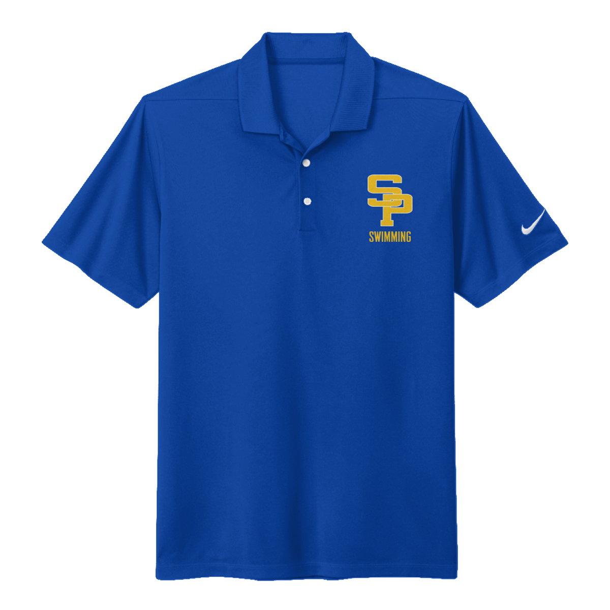 Adult St. Paul's Swimming Nike Dri-FIT Micro Pique 2.0 Polo
