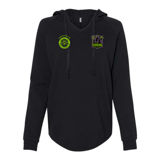 Women's Caloosa Reapers ITC Lightweight Wash Hooded Sweatshirt