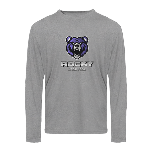 Adult RMHS Lacrosse Next Level Triblend Long Sleeve