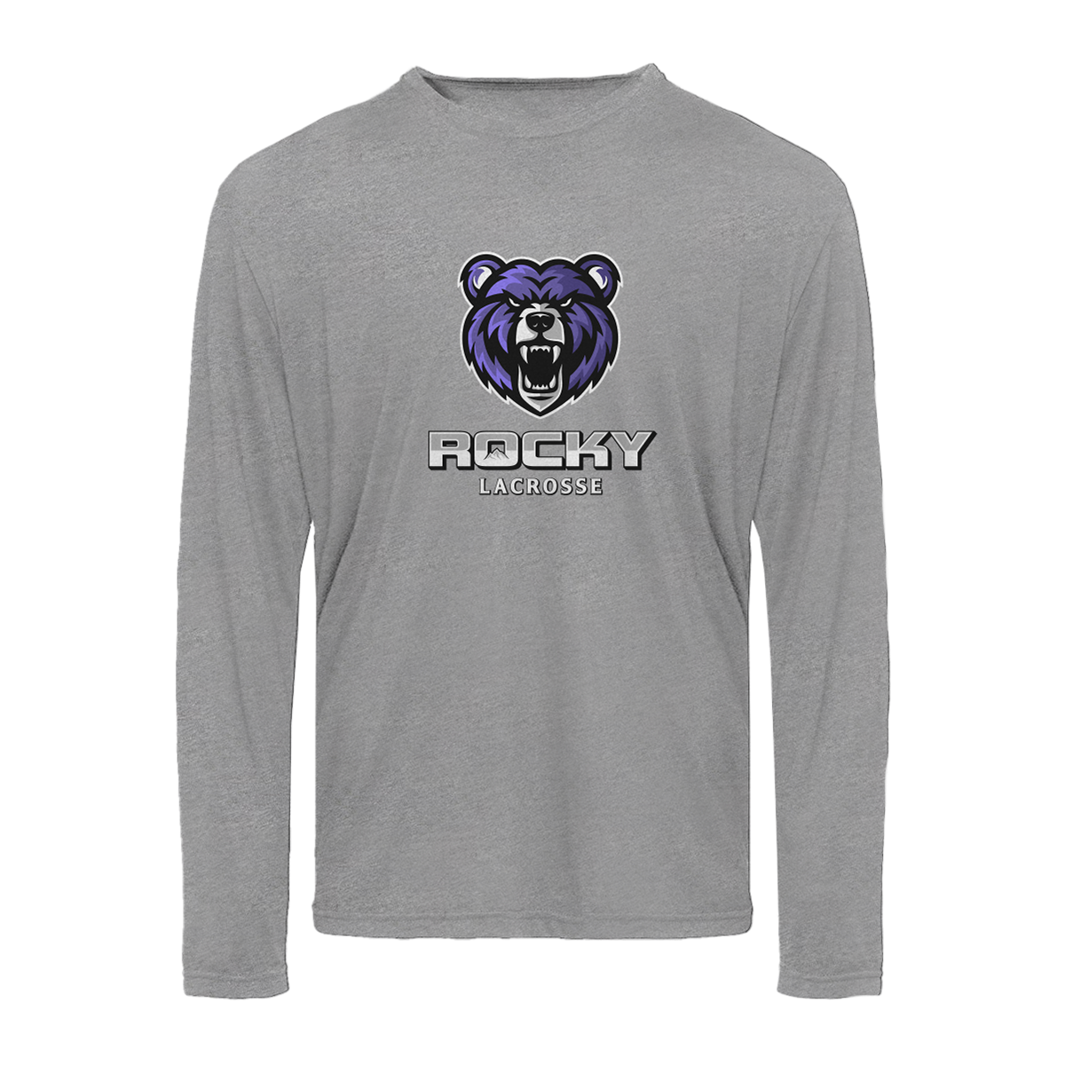 Adult RMHS Lacrosse Next Level Triblend Long Sleeve