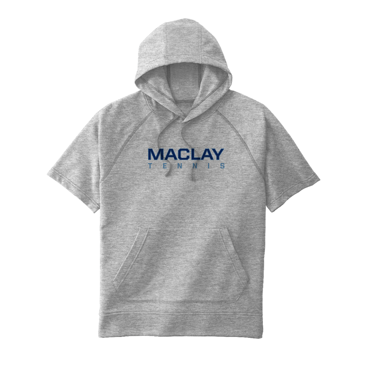 Adult Maclay Tennis Sport-Tek Tri-Blend SS Hoodie