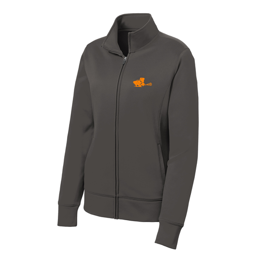Women's Tennessee Lacrosse Sport-Tek Fleece Full-Zip Jacket