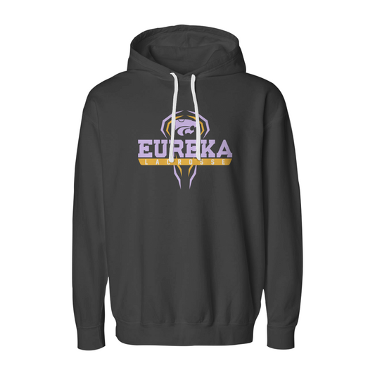 Adult Eureka Lacrosse Comfort Colors Lightweight Hoodie