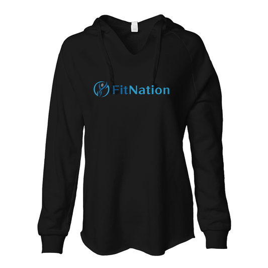 Women's FitNation Lightweight Wash Hooded Sweatshirt