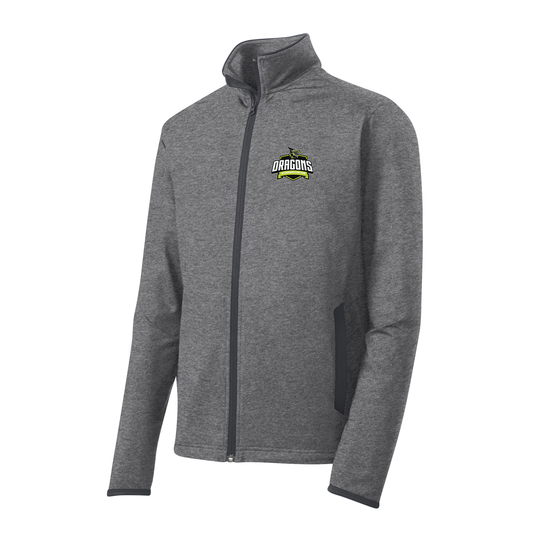 Adult Dragons Sport-Tek Sport-Wick Stretch Full-Zip Jacket