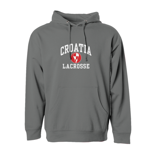 Adult Croatia Lacrosse Midweight Pullover Hoodie