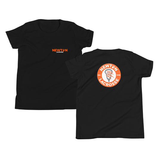 Youth Newton Lacrosse Bella + Canvas Staple Tee