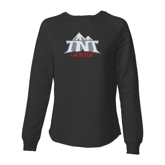 Women's TNT Lacrosse Wave Wash Crewneck Sweatshirt