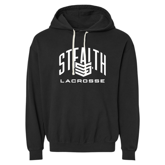 Adult Stealth Lacrosse Comfort Colors Lightweight Hoodie